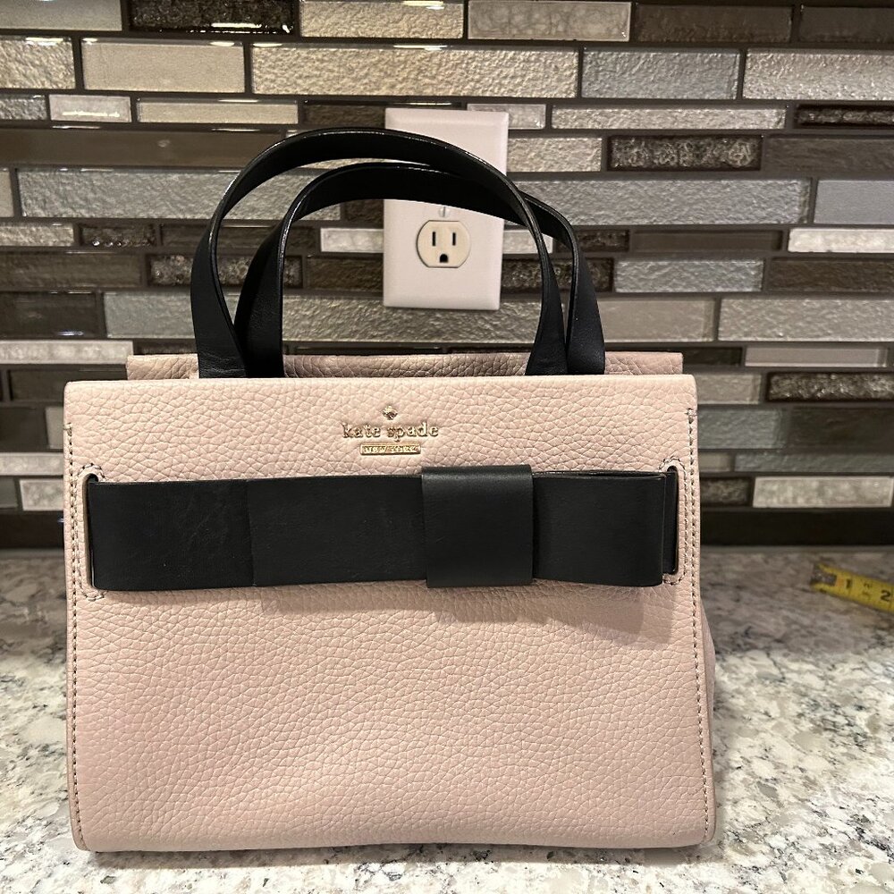 Kate Spade Poplar Street Beige / Black Shoulder Bag / Crossbody Purse